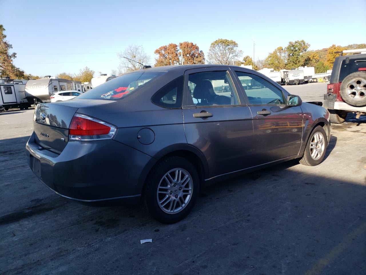 2010 Ford Focus VIN 1FAHP3FN1AW254047 Copart auction photo, front end / side damage thumbnail 3