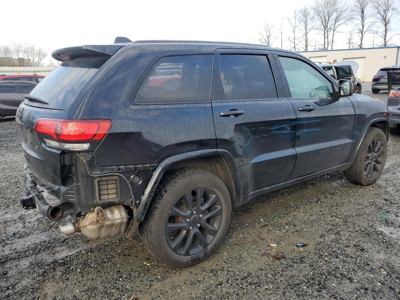 2018 Jeep Grand Cherokee VIN 1C4RJFAG0JC222931 Copart auction photo, all over damage thumbnail 3