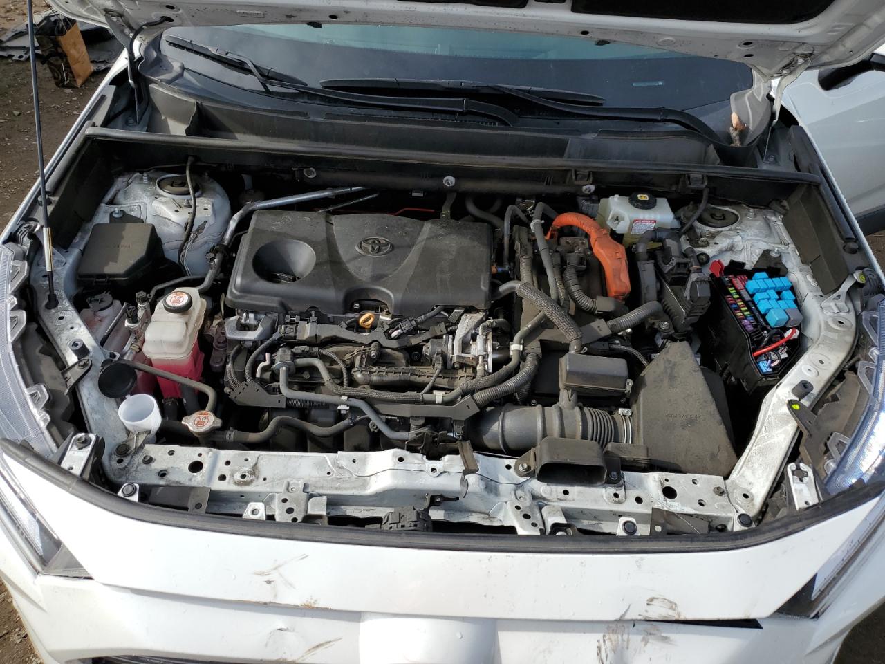 2021 Toyota RAV 4 VIN 4T3D6RFV9MU056835 Copart auction photo, front end damage thumbnail 11