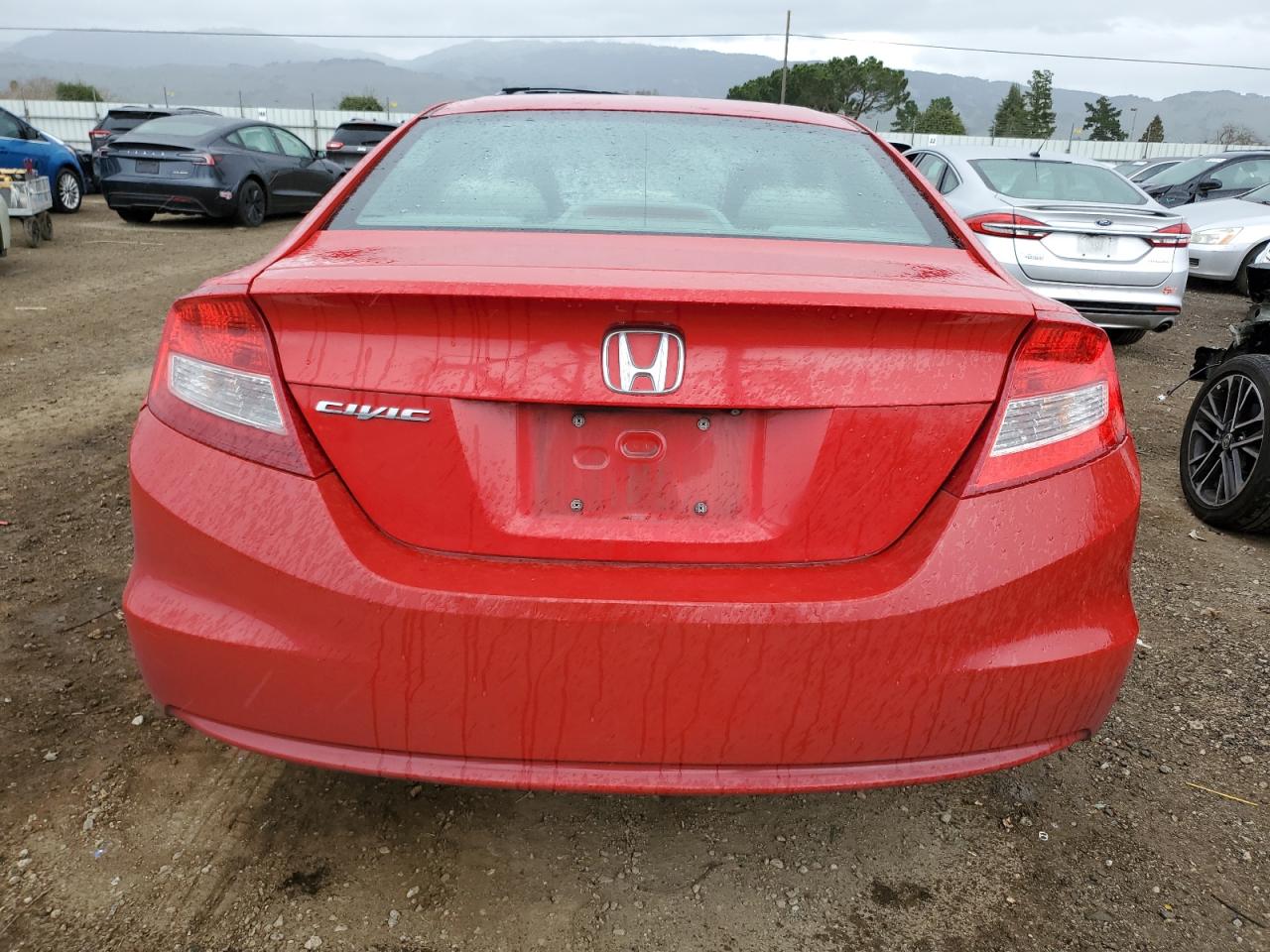 2013 Honda Civic VIN 2HGFG3B59DH529661 Copart auction photo, front end damage thumbnail 6