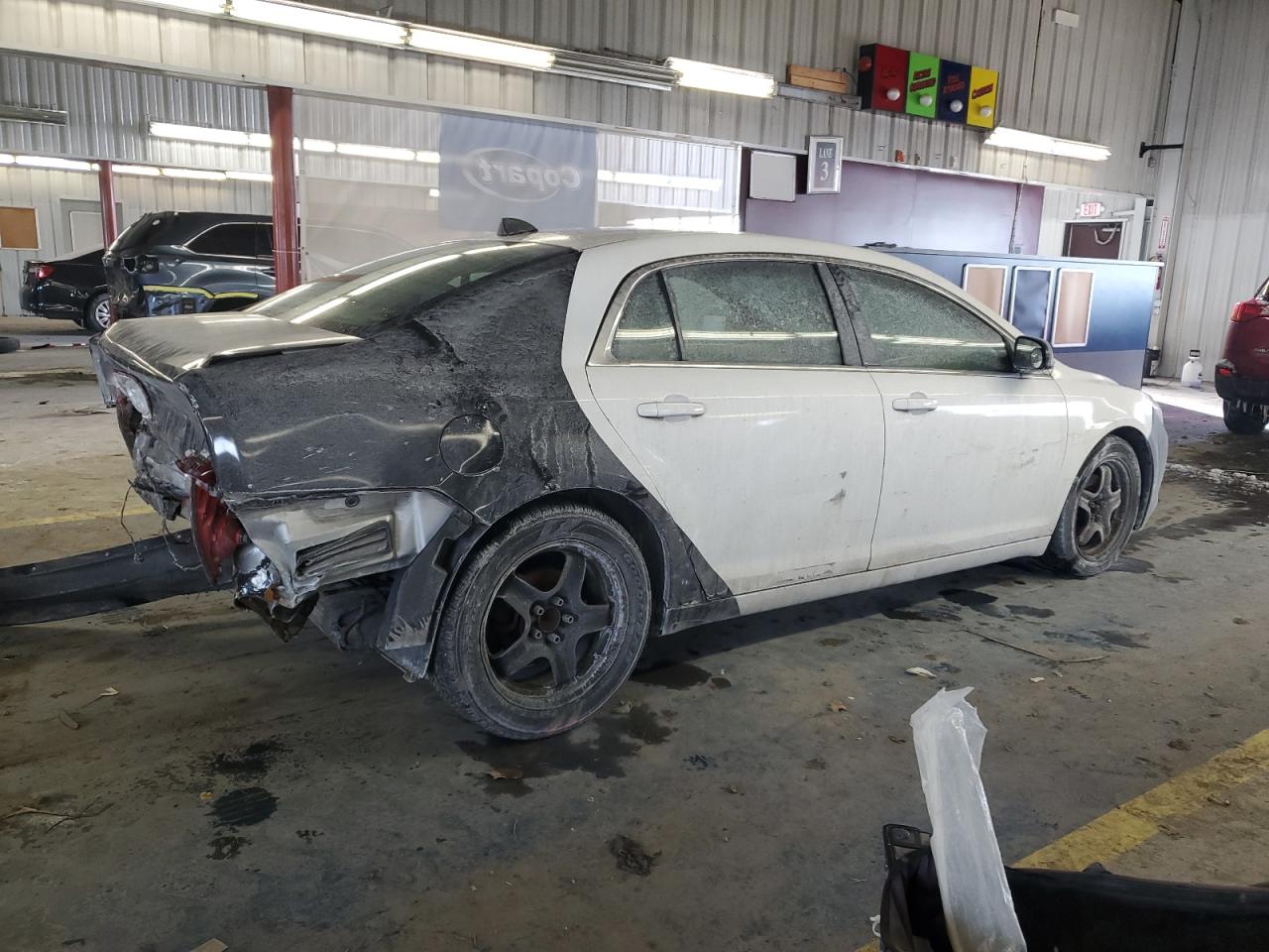 2012 Chevrolet Malibu VIN 1G1ZB5E09CF294628 Copart auction photo, rear end / front end damage thumbnail 3