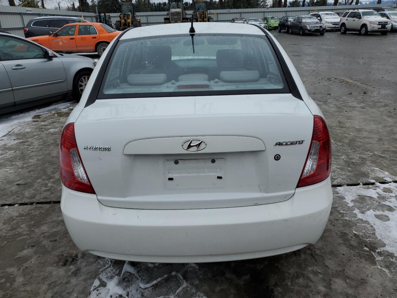 2009 Hyundai Accent VIN KMHCN46C49U368786 Copart auction photo, front end damage thumbnail 6