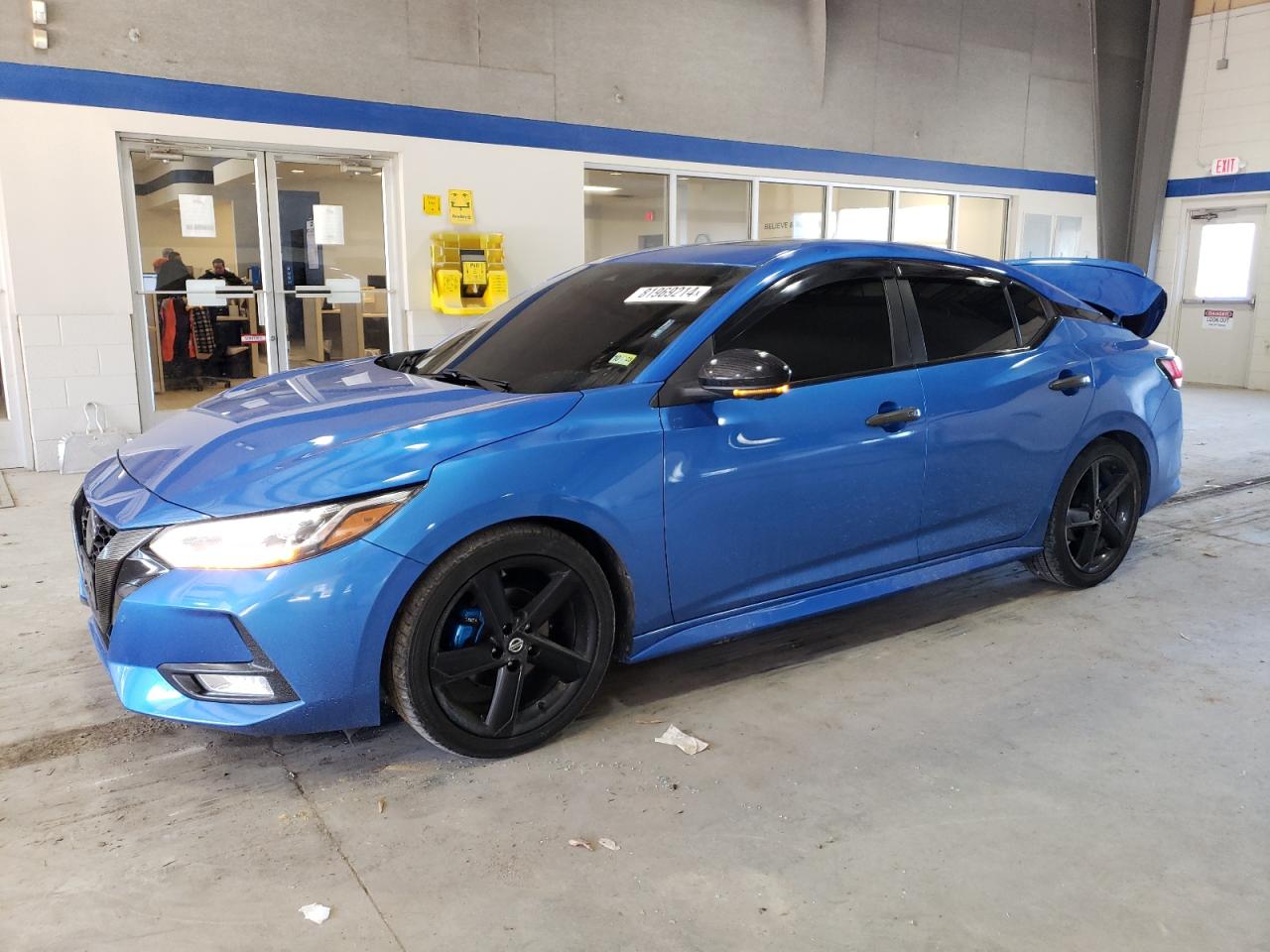2021 Nissan Sentra VIN 3N1AB8DV2MY261597