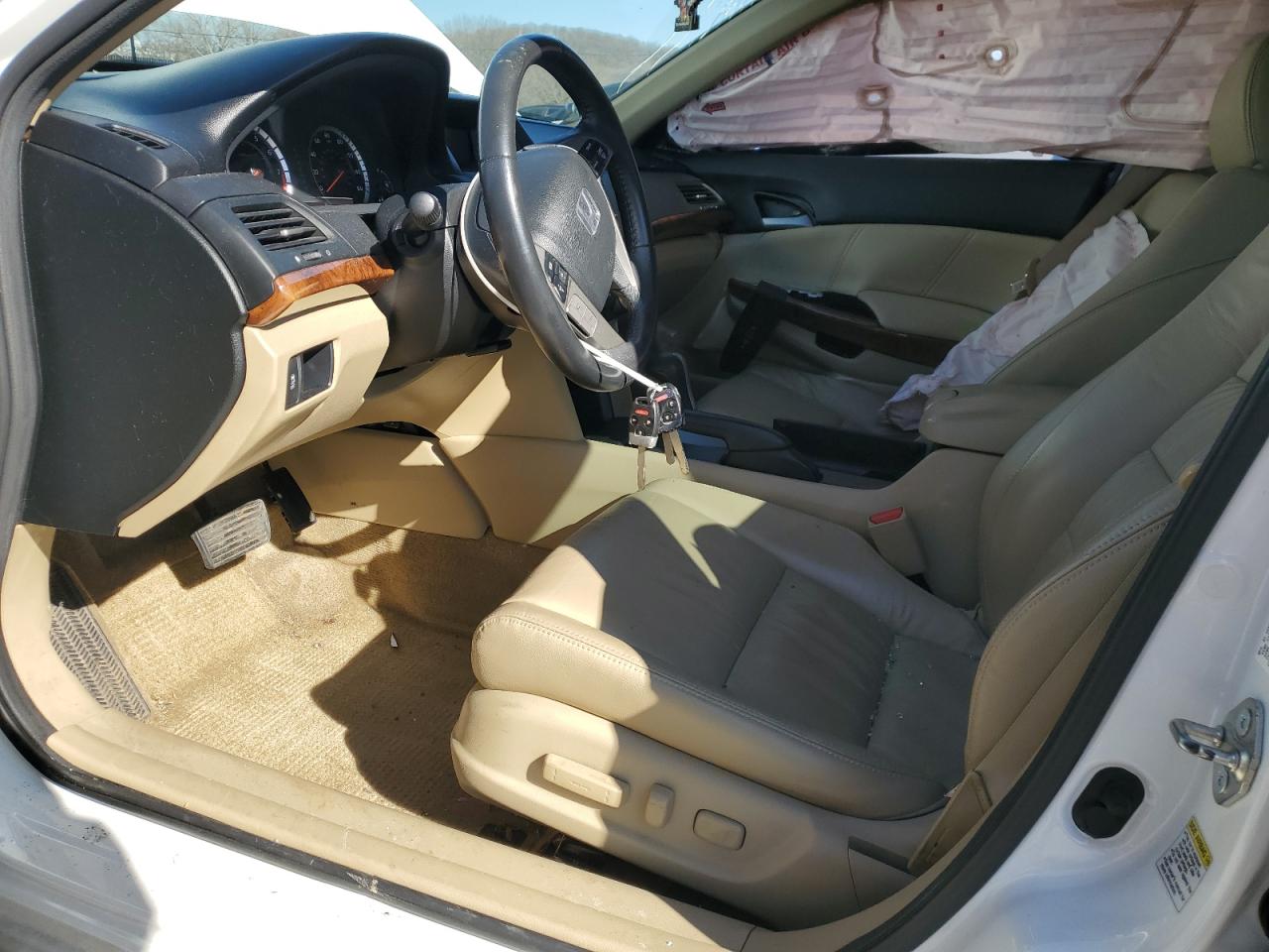 2011 Honda Accord VIN 1HGCP2F81BA139506 Copart auction photo, side damage thumbnail 7