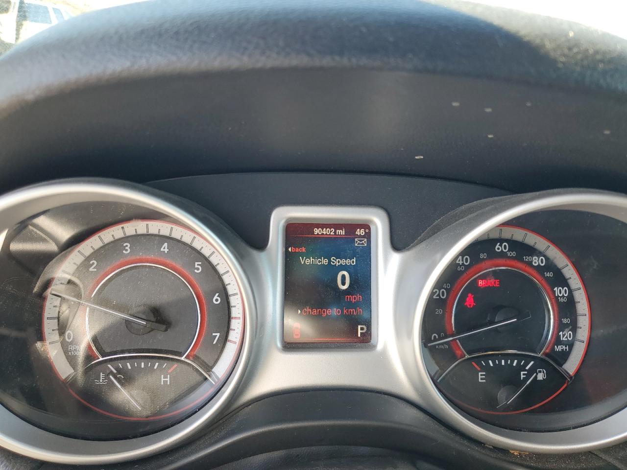 2013 Dodge Journey VIN 3C4PDCAB0DT679734 Copart auction photo, hail / front end damage thumbnail 9