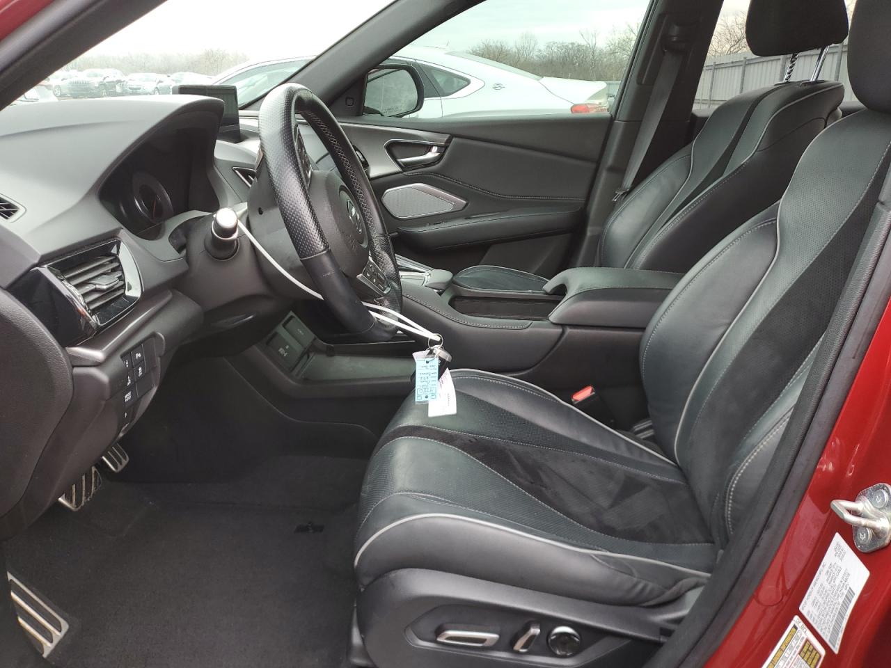 2021 Acura RDX VIN 5J8TC2H60ML008730 Copart auction photo, front end / side damage thumbnail 7