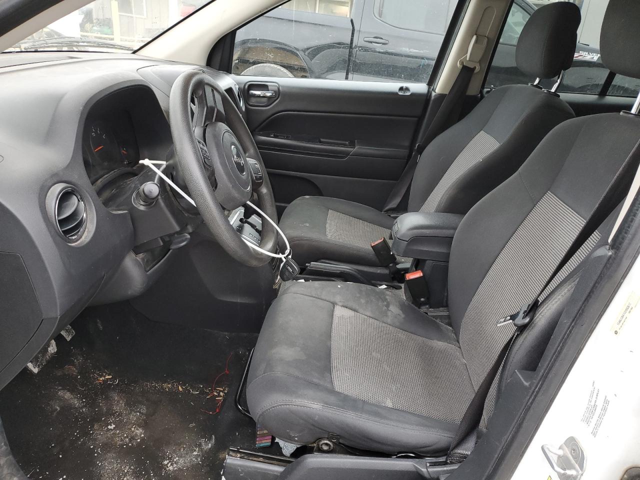 2012 Jeep Compass VIN 1C4NJCBA7CD553817 Copart auction photo, side damage thumbnail 7