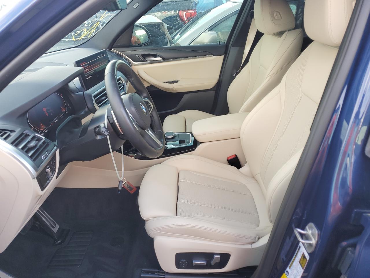 2022 BMW X3 VIN 5UX53DP09N9K09782 Copart auction photo, water/flood damage thumbnail 7