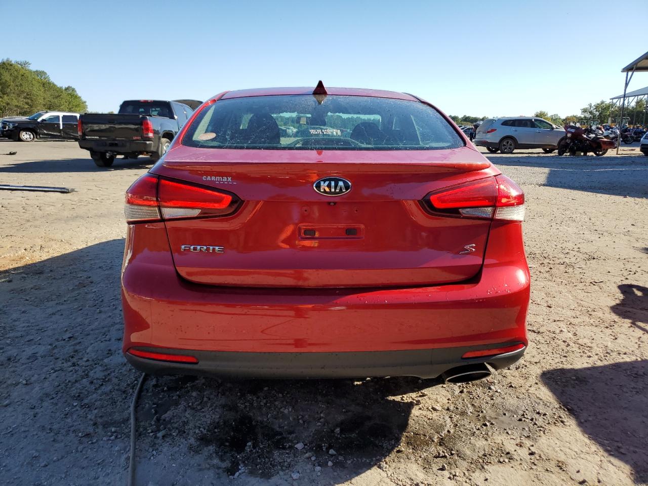 2017 KIA Forte VIN 3KPFL4A75HE064557 Copart auction photo, front end damage thumbnail 6