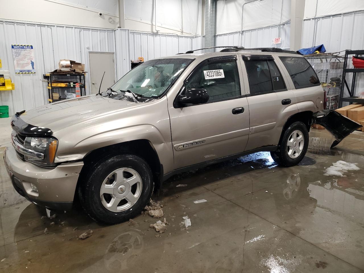 2002 Chevrolet TrailBlazer VIN 1GNDT13SX22529272