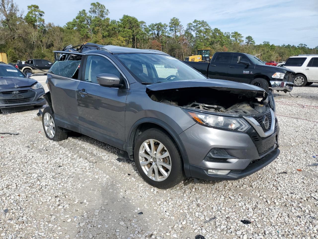 2020 Nissan Rogue VIN JN1BJ1CV9LW272182 Copart auction photo, all over damage thumbnail 4