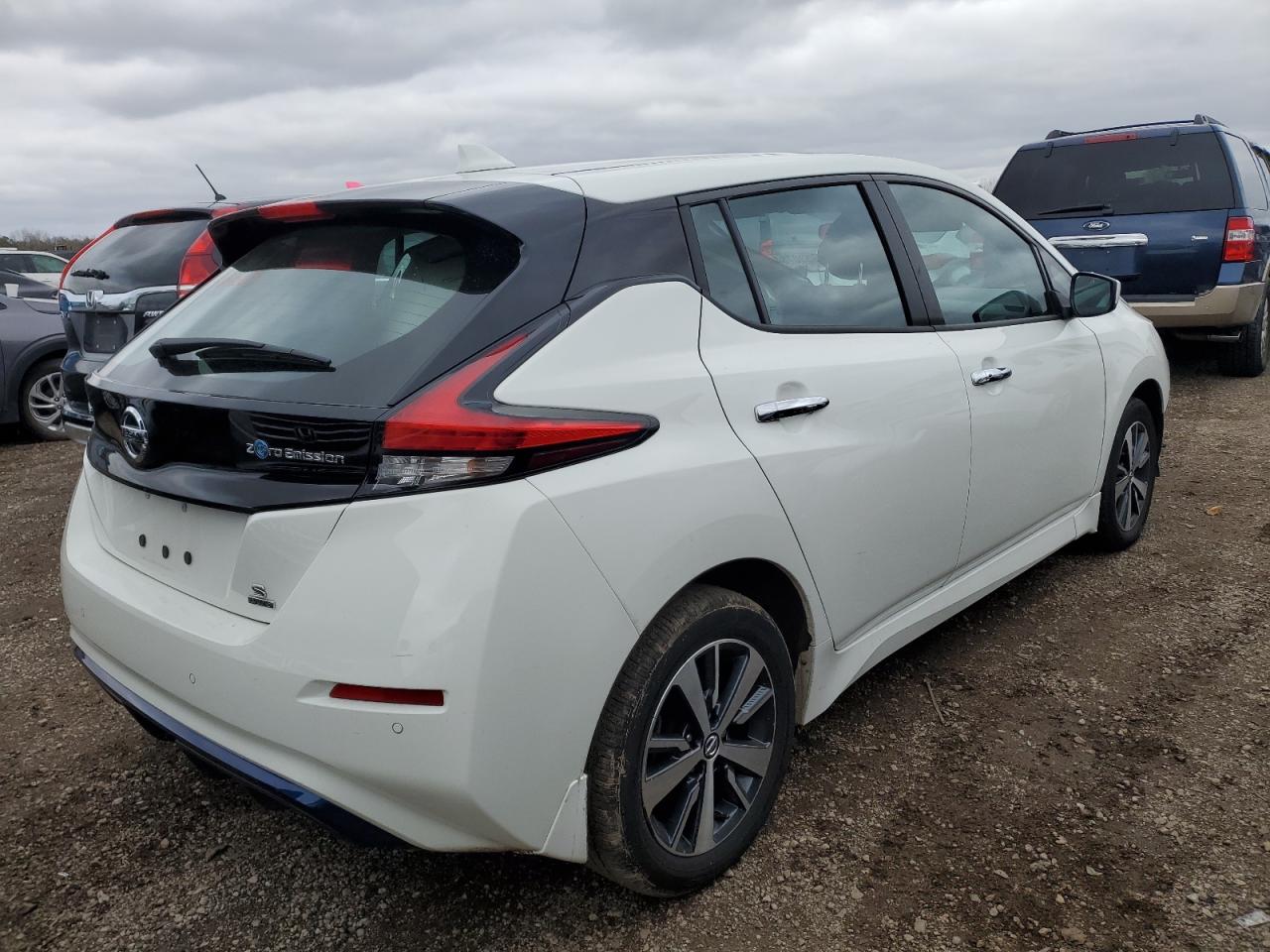 2020 Nissan Leaf VIN 1N4BZ1BP6LC311665 Copart auction photo, front end damage thumbnail 3