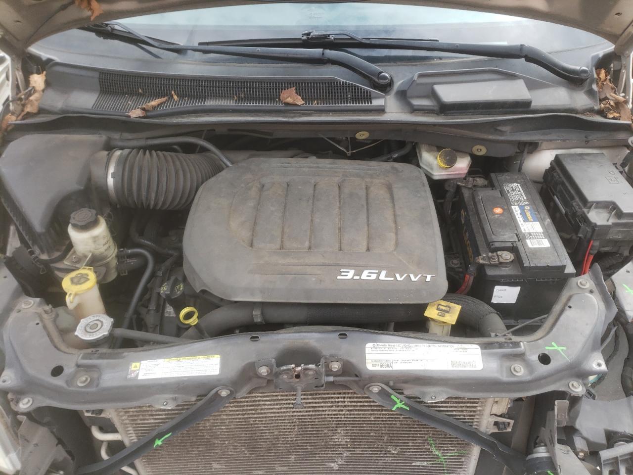 2012 Chrysler Town & Country VIN 2C4RC1CG0CR401460 Copart auction photo, front end damage thumbnail 12