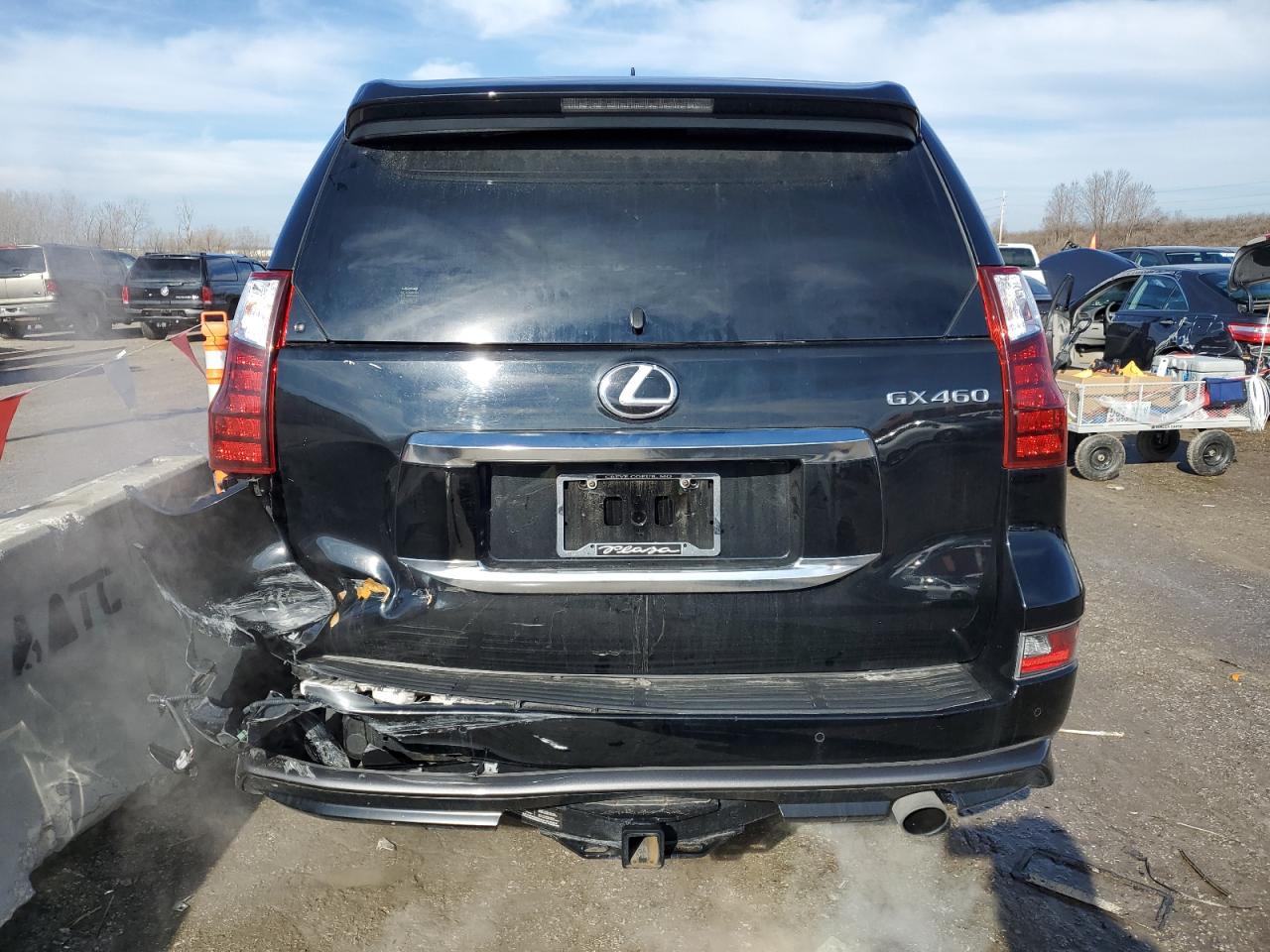 2022 Lexus GX VIN JTJAM7BX0N5305811 Copart auction photo, all over damage thumbnail 6