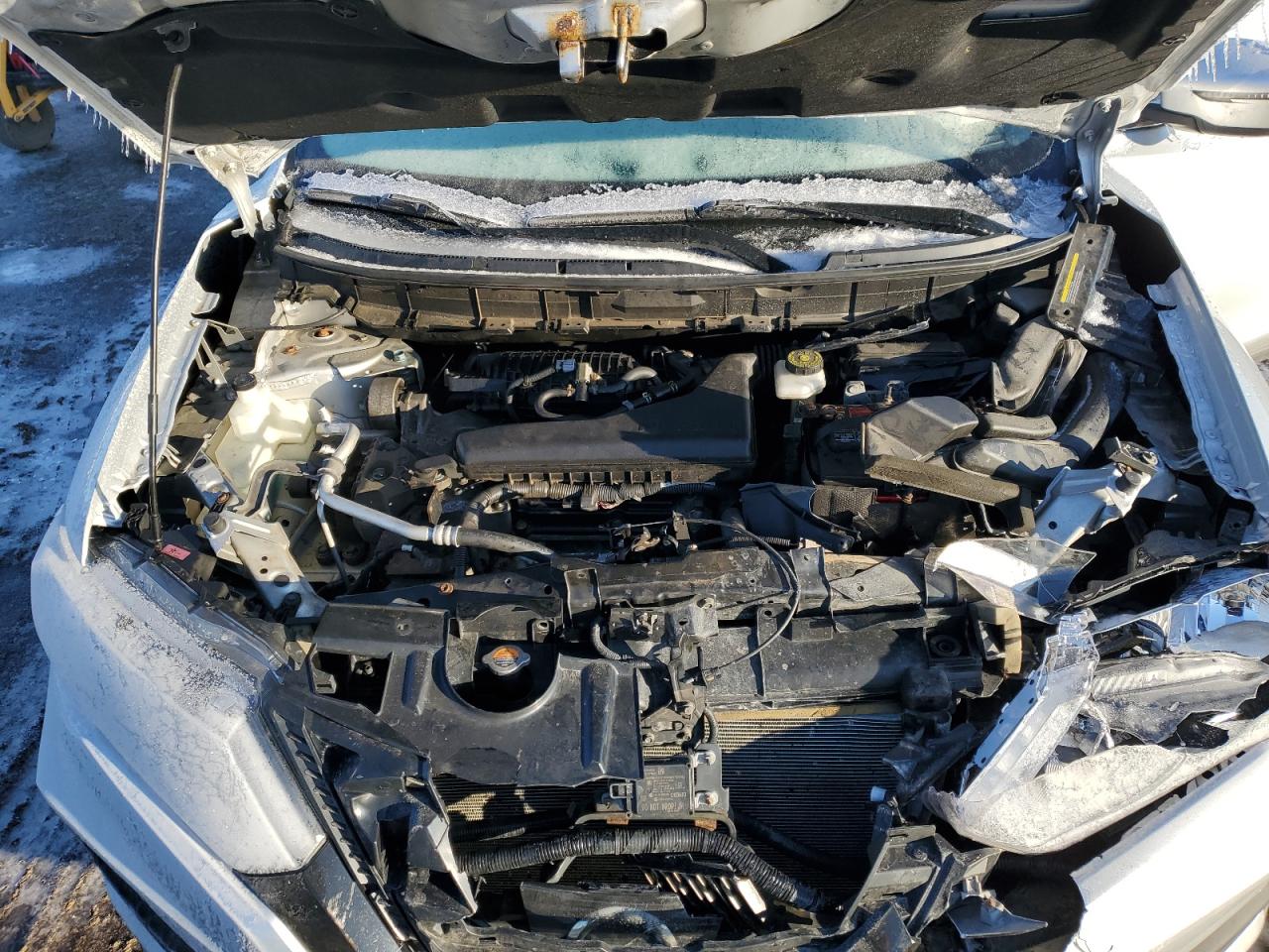 2017 Nissan Rogue VIN JN8AT2MT9HW151637 Copart auction photo, rear end / front end damage thumbnail 12