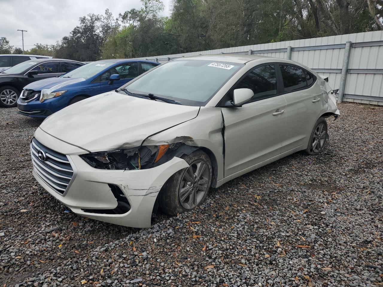 2018 Hyundai Elantra VIN 5NPD84LF1JH371139