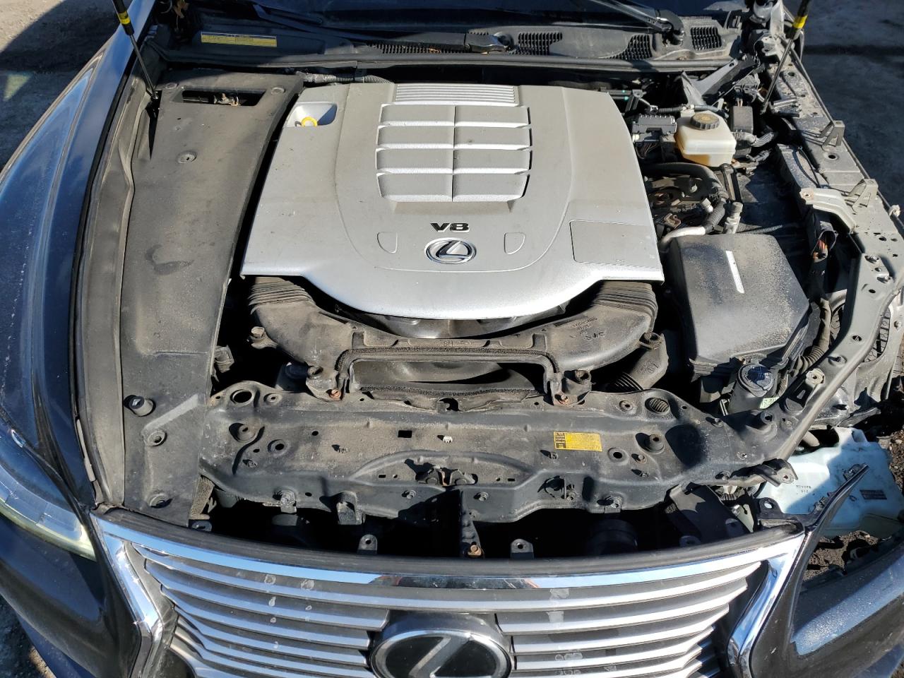 2016 Lexus LS VIN JTHCL5EF2G5026433 Copart auction photo, all over damage thumbnail 11