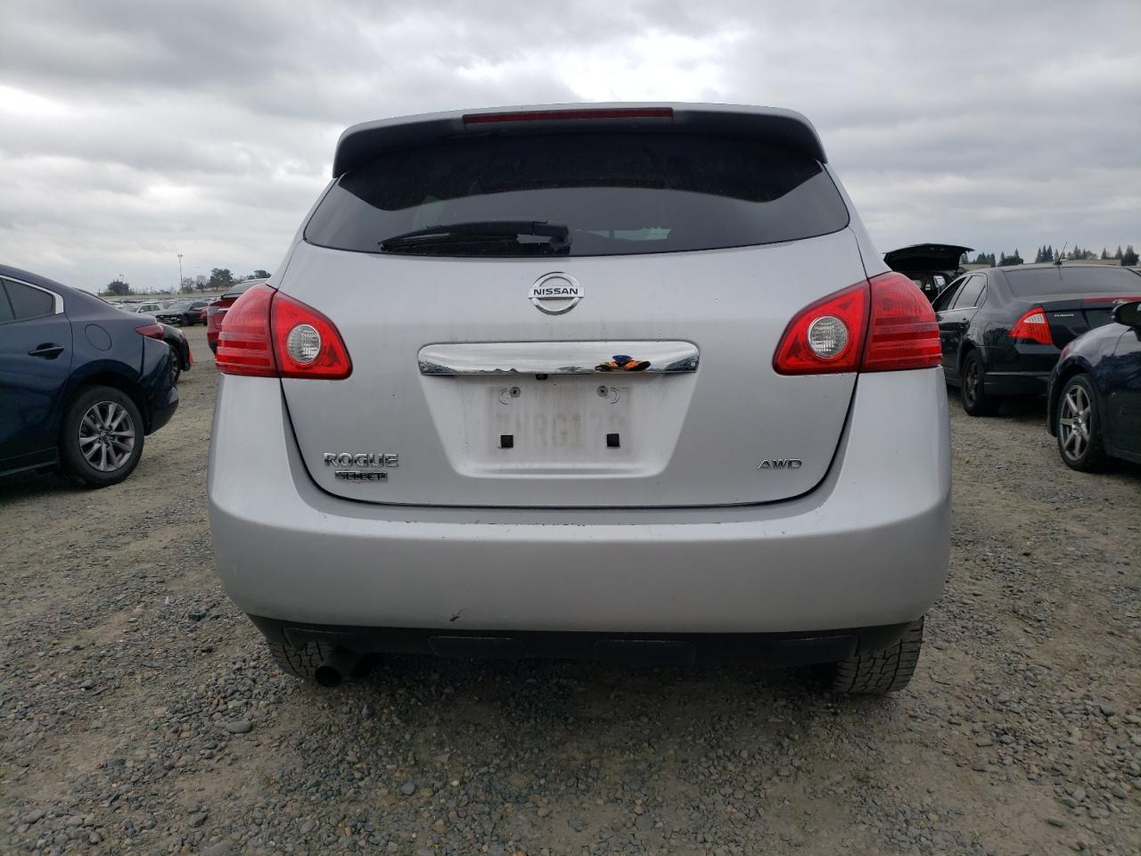 2015 Nissan Rogue VIN JN8AS5MV7FW761541 Copart auction photo, front end / rear end damage thumbnail 6