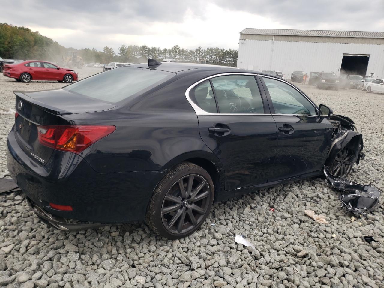 2015 Lexus GS VIN JTHCE1BL5FA006499 Copart auction photo, front end / side damage thumbnail 3