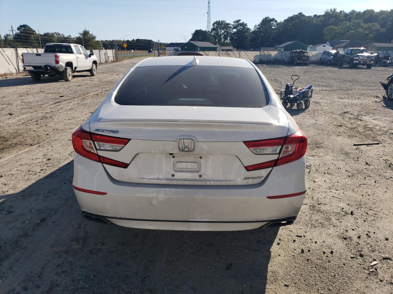 2019 Honda Accord VIN 1HGCV1F38KA035258 Copart auction photo, side / front end damage thumbnail 6
