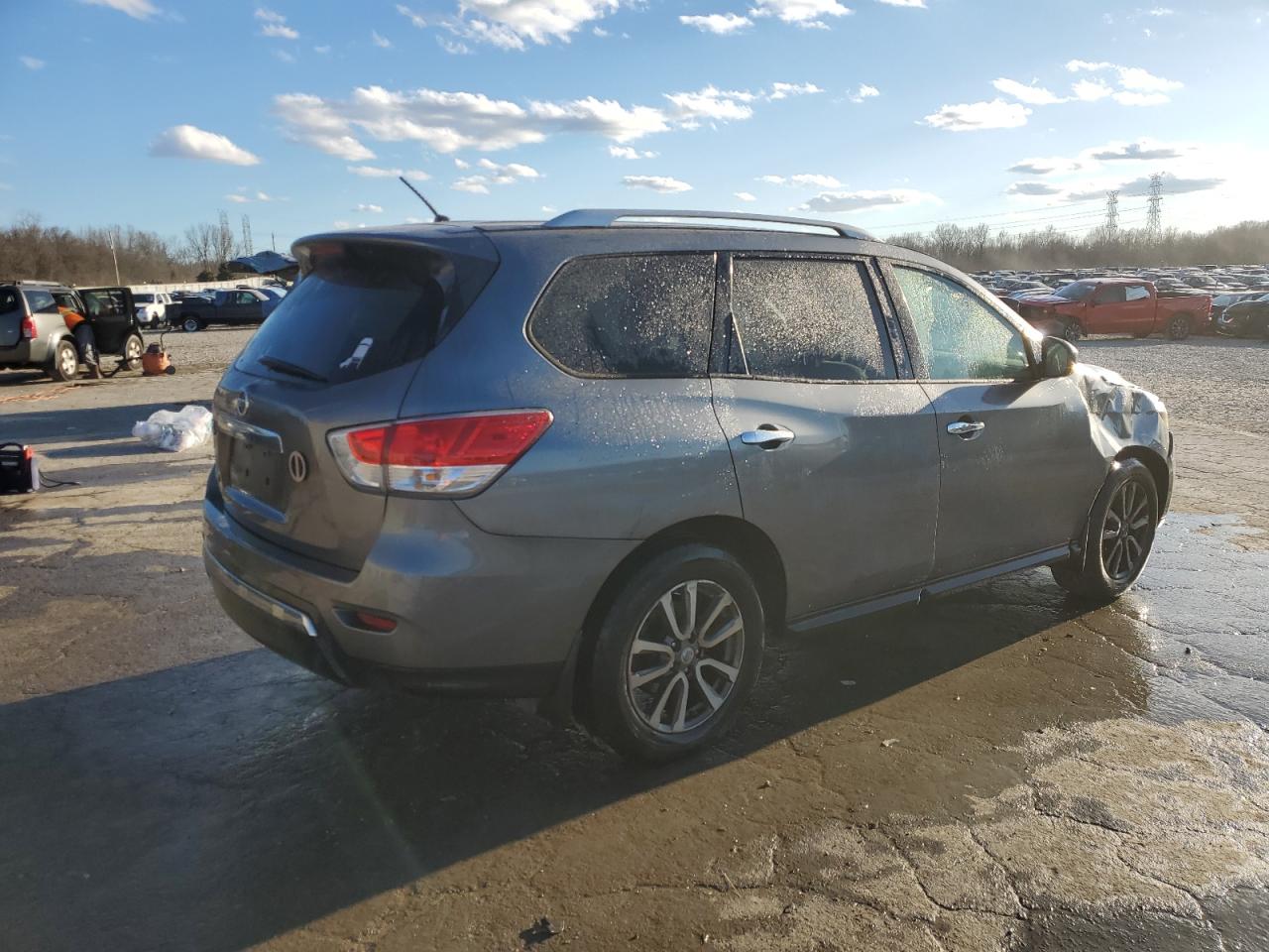 2015 Nissan Pathfinder VIN 5N1AR2MN0FC659548 Copart auction photo, front end damage thumbnail 3