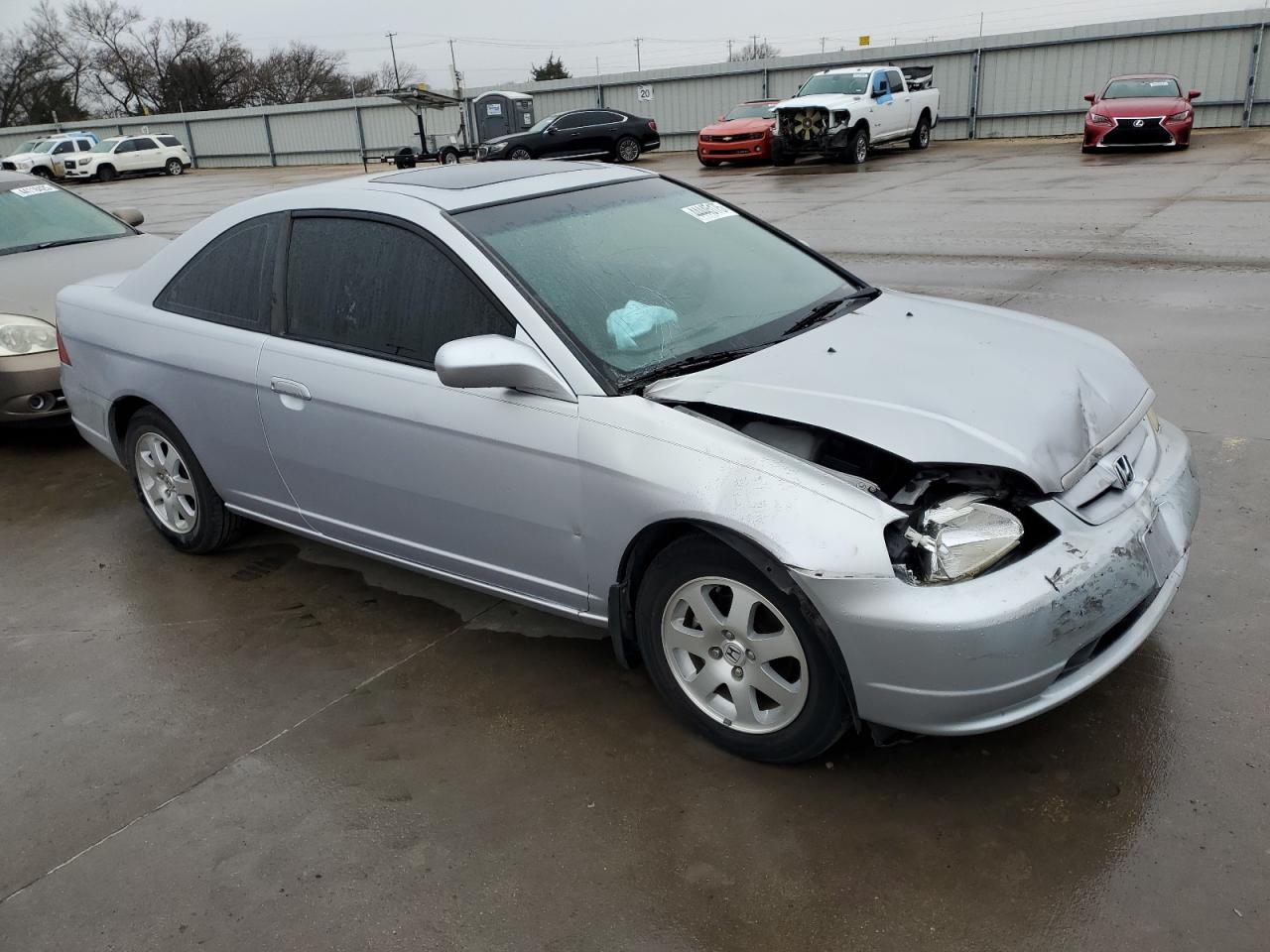 2003 Honda Civic VIN 1HGEM22003L036472 Copart auction photo, front end damage thumbnail 4
