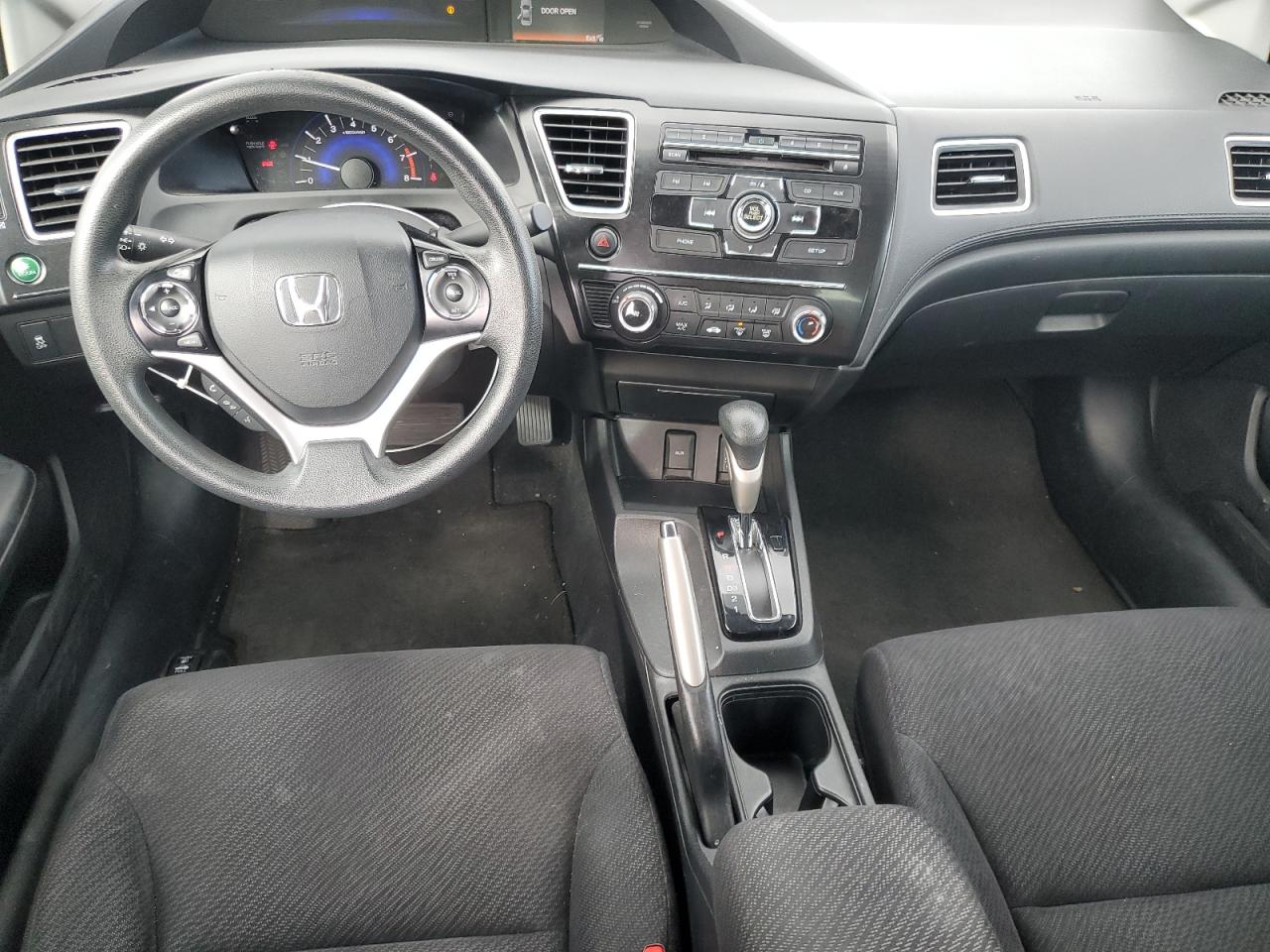 2013 Honda Civic VIN 19XFB2F52DE280889 Copart auction photo, frame damage / front end damage thumbnail 8