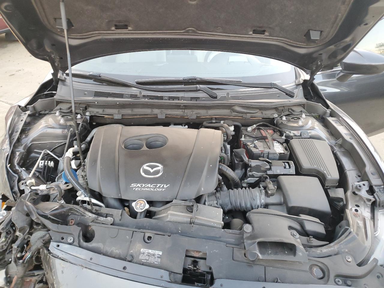 2016 Mazda 6 VIN JM1GJ1W58G1419111 Copart auction photo, front end / rear end damage thumbnail 13