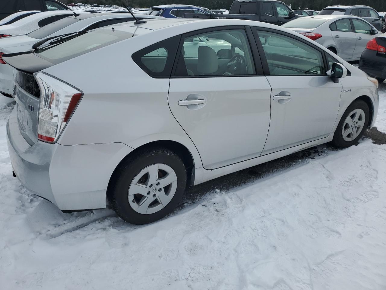 2011 Toyota Prius VIN JTDKN3DUXB1396041 Copart auction photo, front end damage thumbnail 3