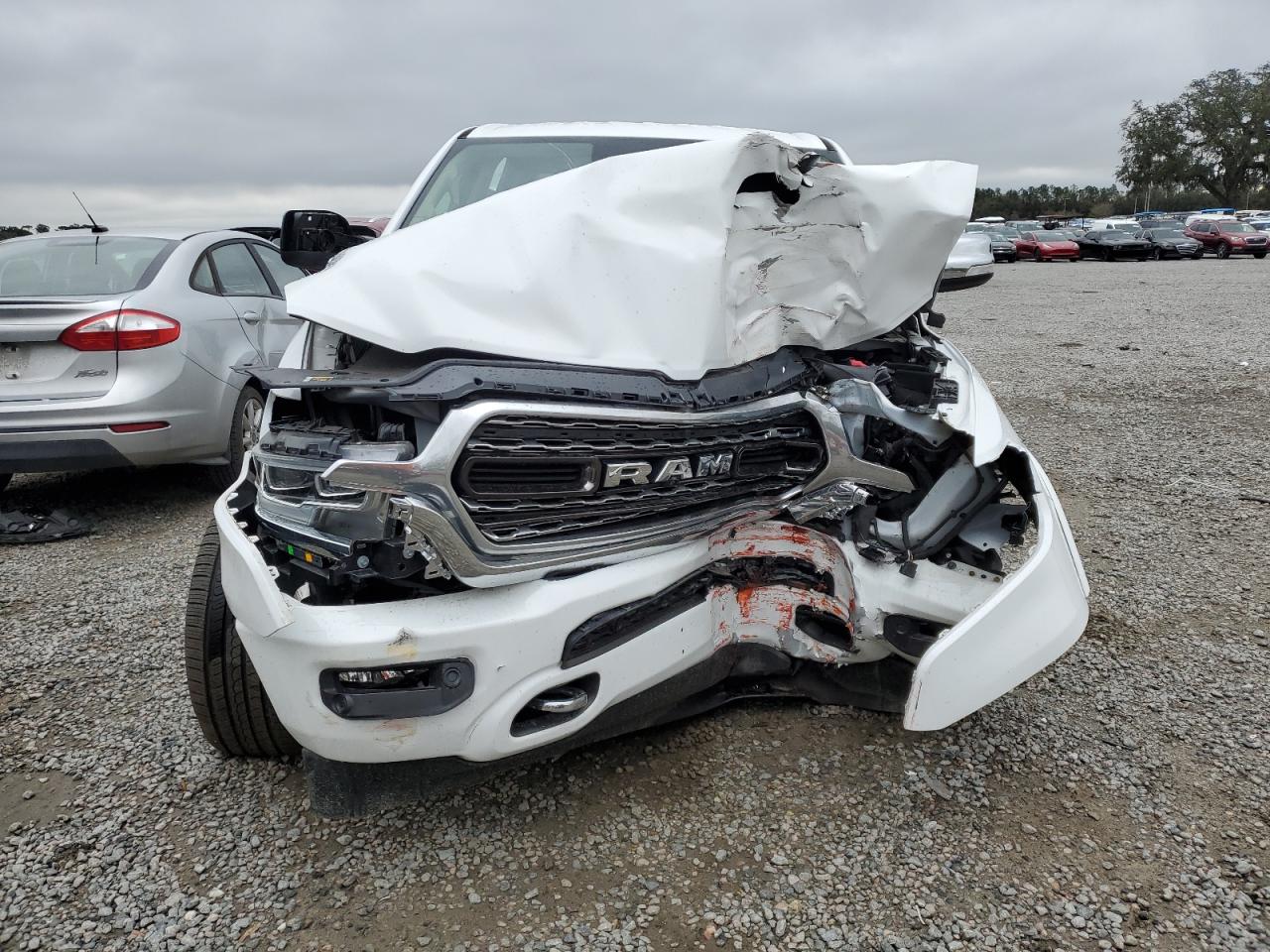 2022 RAM 1500 VIN 1C6SRFHM2NN161007 Copart auction photo, undercarriage / front end damage thumbnail 5