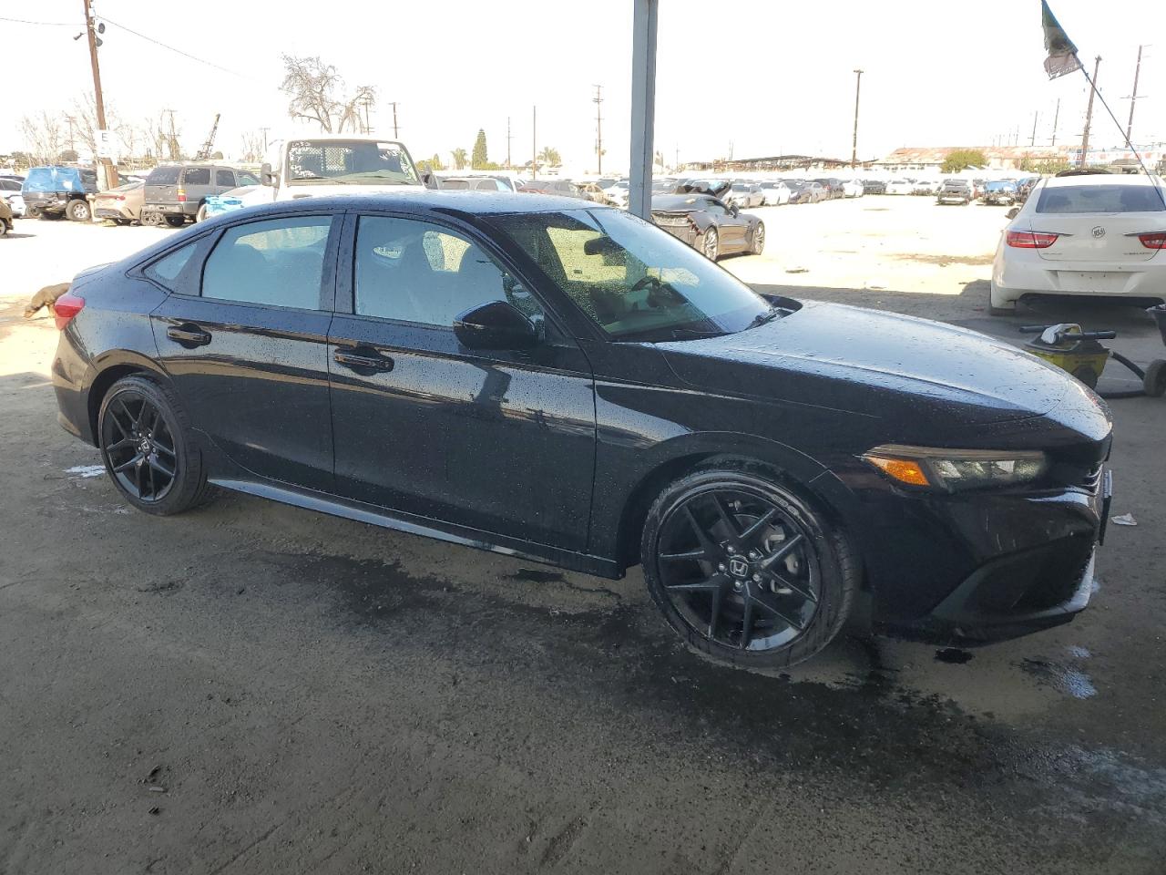 2024 Honda Civic VIN 2HGFE2F58RH586435 Copart auction photo, front end damage thumbnail 4