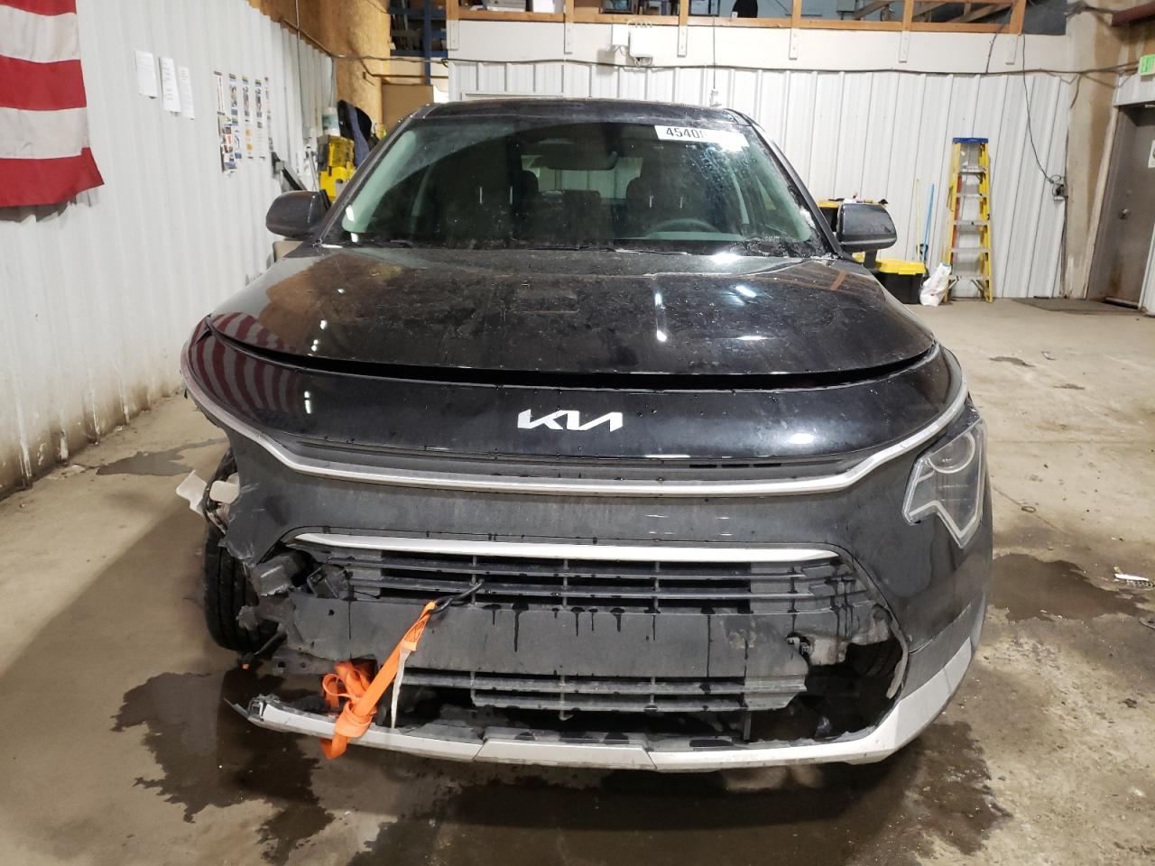 2023 KIA Niro VIN KNDCP3LE7P5116617 Copart auction photo, front end / undercarriage damage thumbnail 5