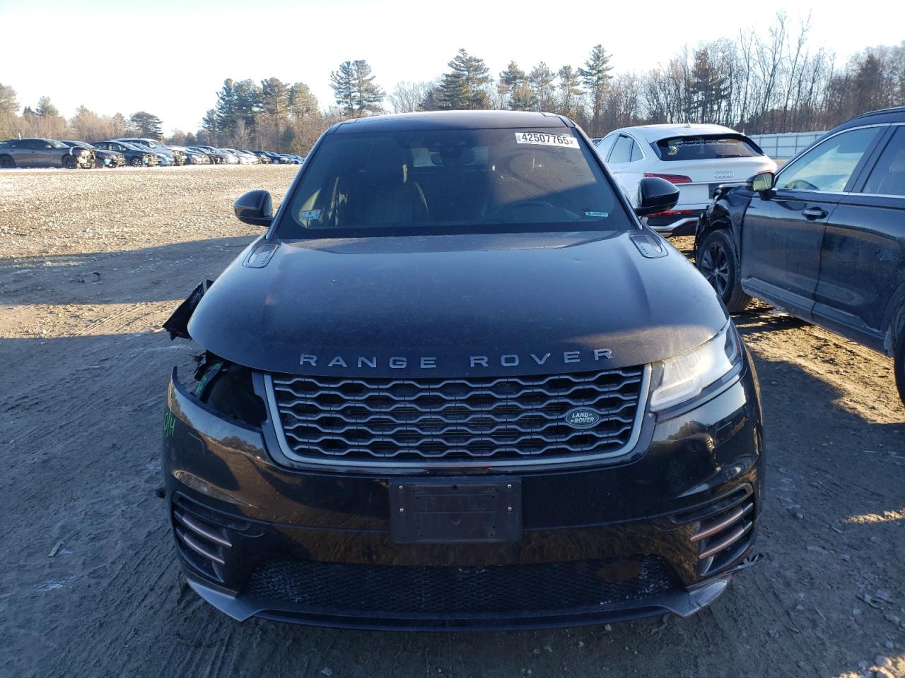 2018 Land Rover Range Rover VIN SALYL2RX4JA714871 Copart auction photo, front end / side damage thumbnail 5