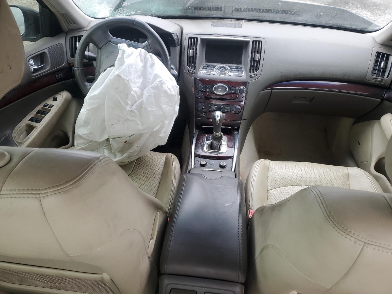 2012 Infiniti G VIN JN1CV6AP0CM621557 Copart auction photo, biohazard/chemical / front end damage thumbnail 8