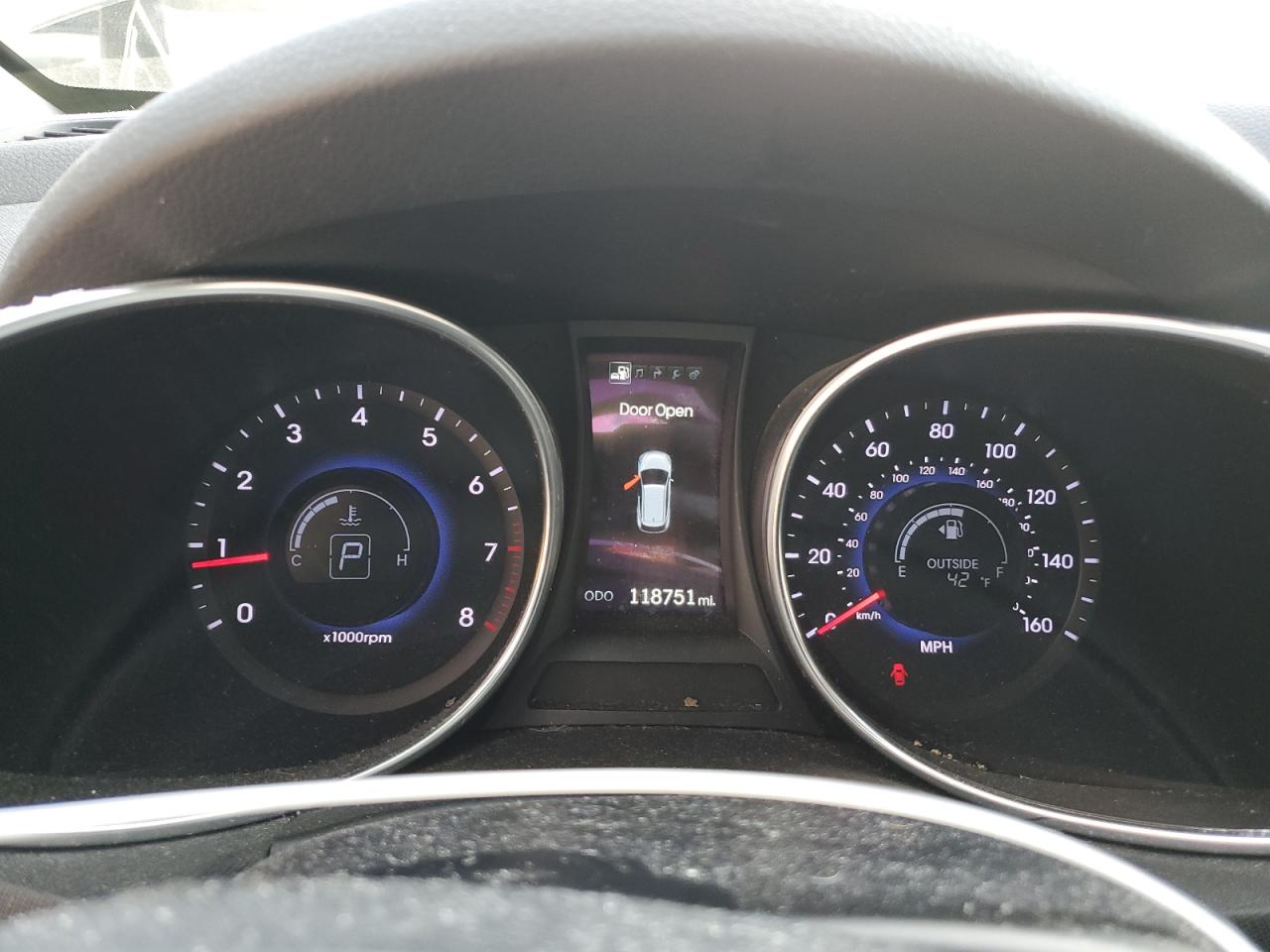 2016 Hyundai Santa Fe VIN 5XYZW4LA2GG335279 Copart auction photo, front end damage thumbnail 9