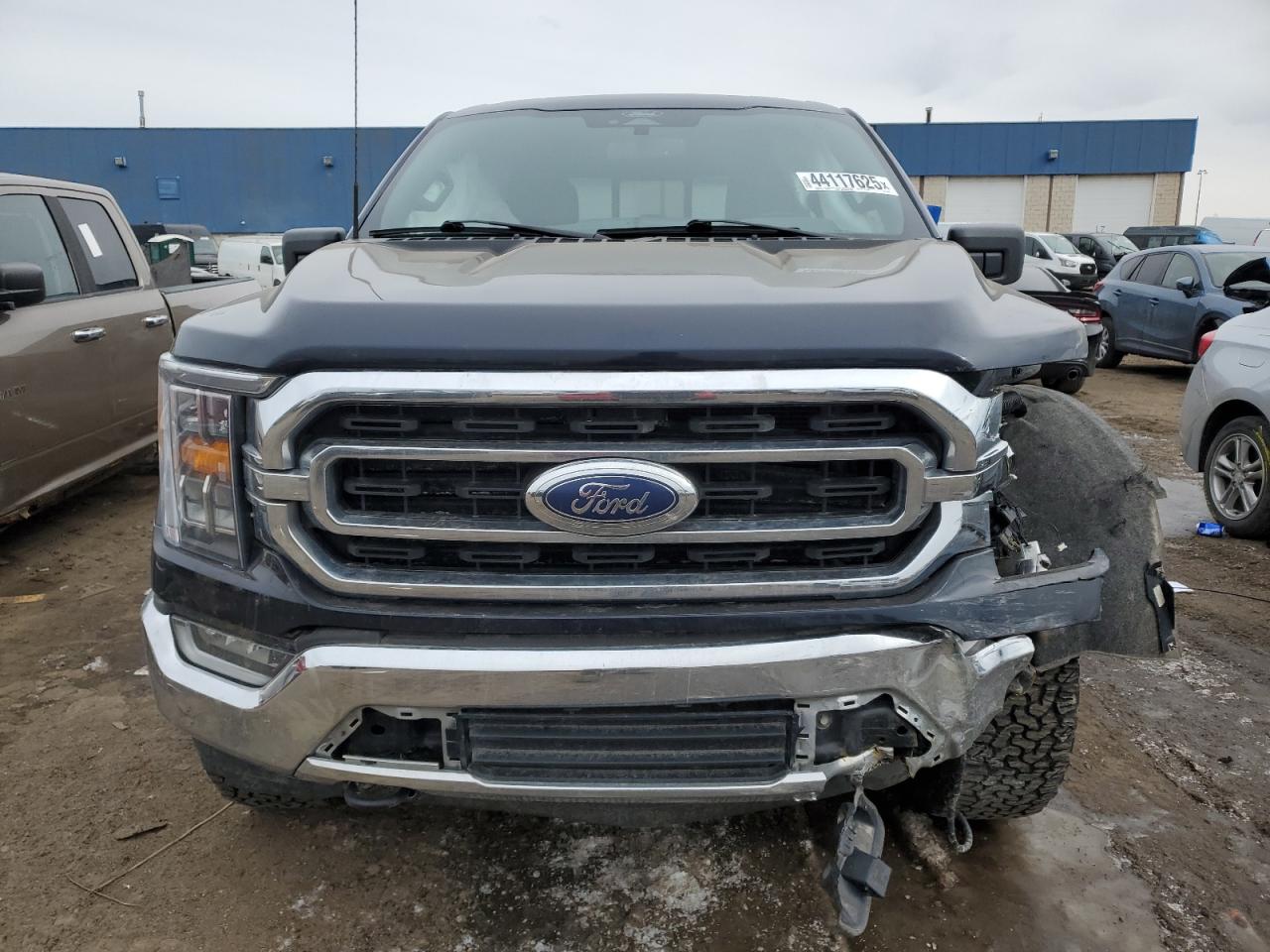 2022 Ford F-150 VIN 1FTFW1E54NFC23519 Copart auction photo, front end / side damage thumbnail 5