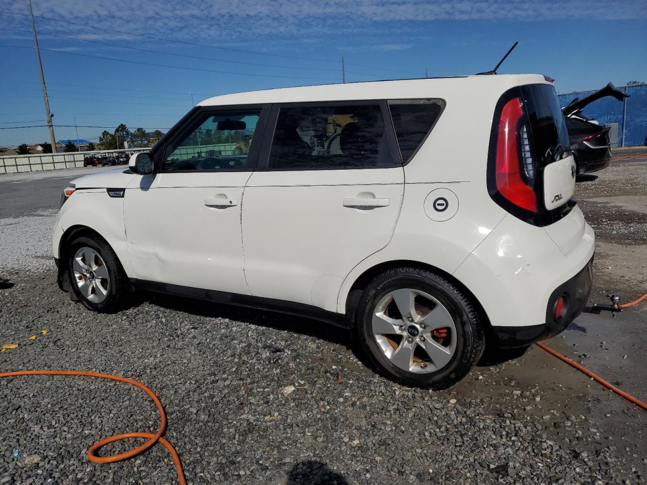 2018 KIA Soul VIN KNDJN2A24J7576264 Copart auction photo, front end / side damage thumbnail 2