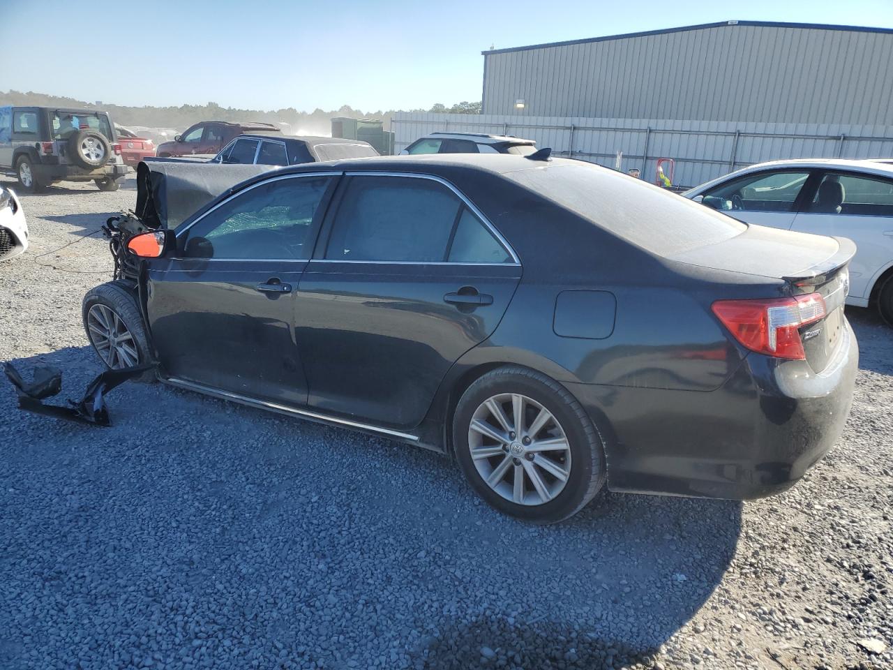 2013 Toyota Camry VIN 4T1BK1FK8DU529627 Copart auction photo, biohazard/chemical / front end damage thumbnail 2