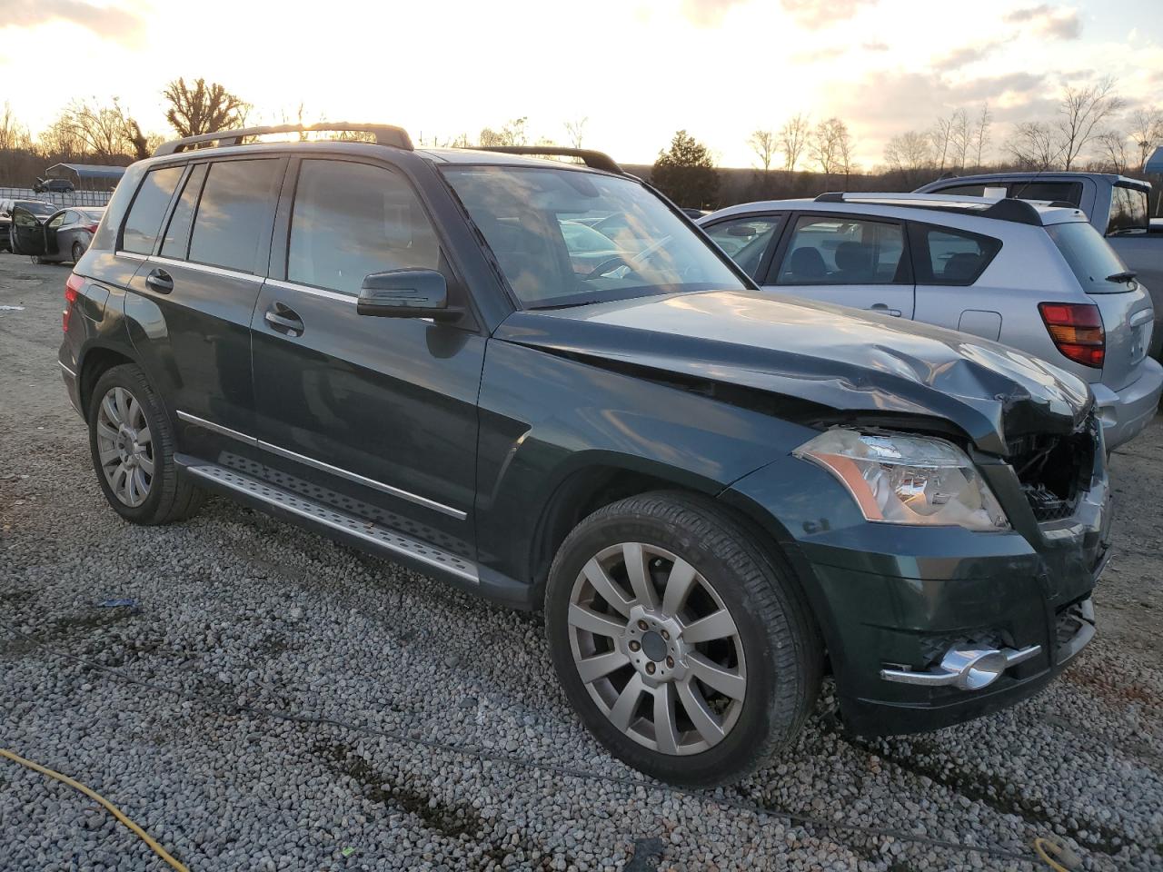 2010 Mercedes-Benz GLK-klasse VIN WDCGG8HB9AF318271 Copart auction photo, front end damage thumbnail 4