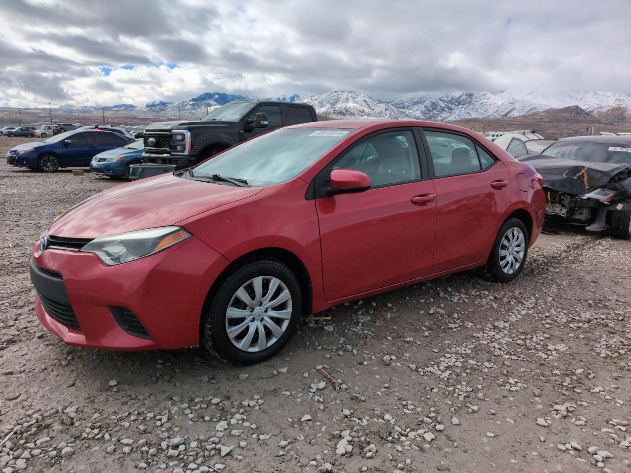 2014 Toyota Corolla VIN 5YFBURHE1EP075272