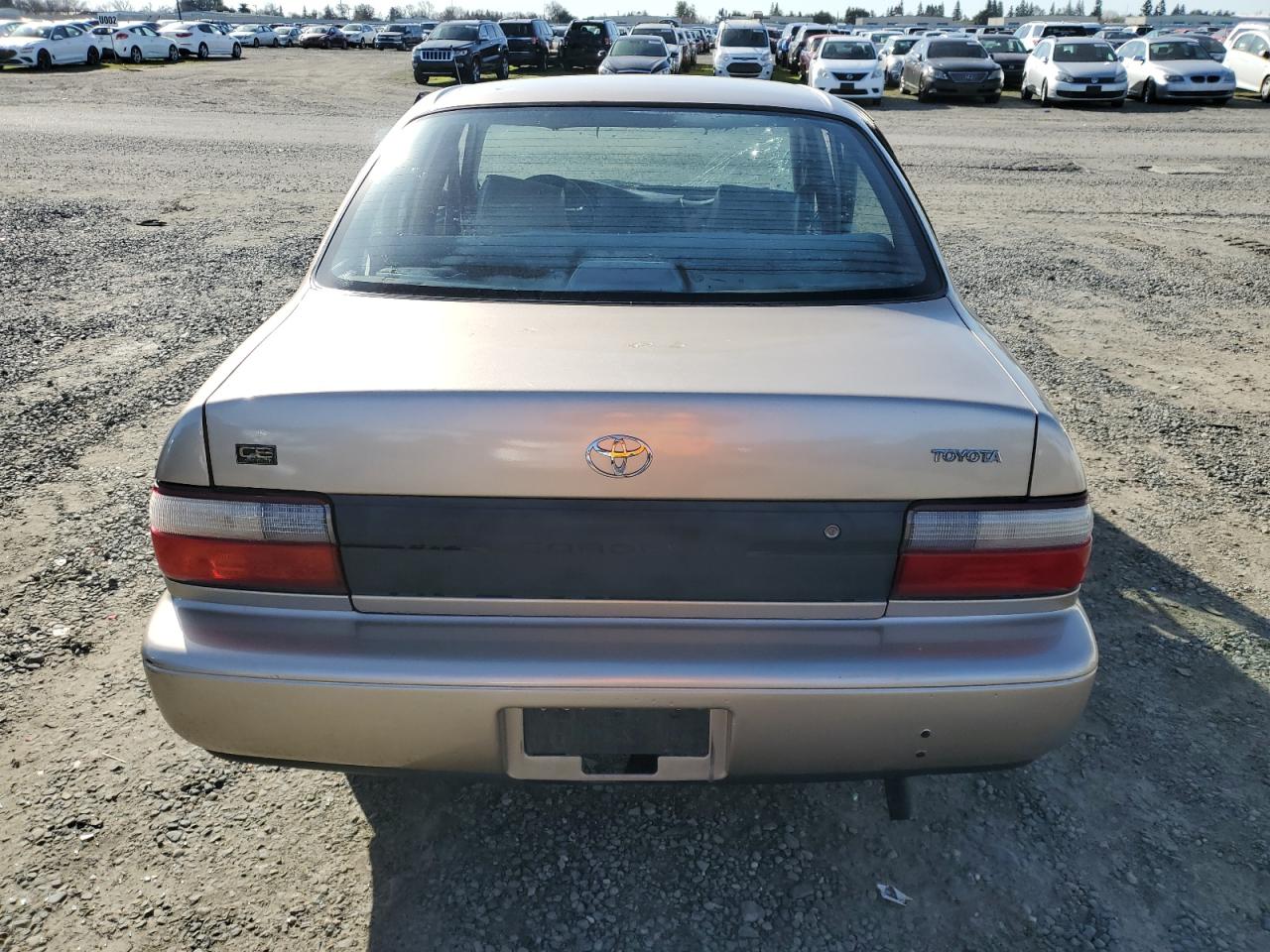 1997 Toyota Corolla VIN 1NXBA02E6VZ577612 Copart auction photo, side / front end damage thumbnail 6