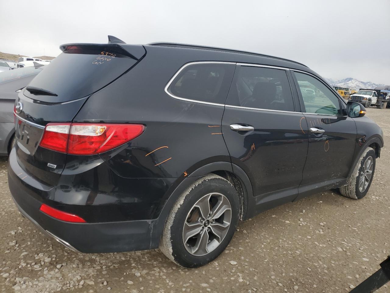 2014 Hyundai Santa Fe VIN KM8SNDHF3EU039770 Copart auction photo, front end damage thumbnail 3