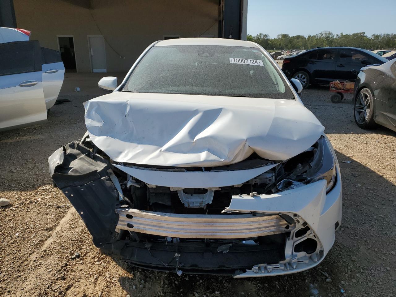2021 Toyota Corolla VIN 5YFEPMAE7MP162870 Copart auction photo, front end damage thumbnail 5