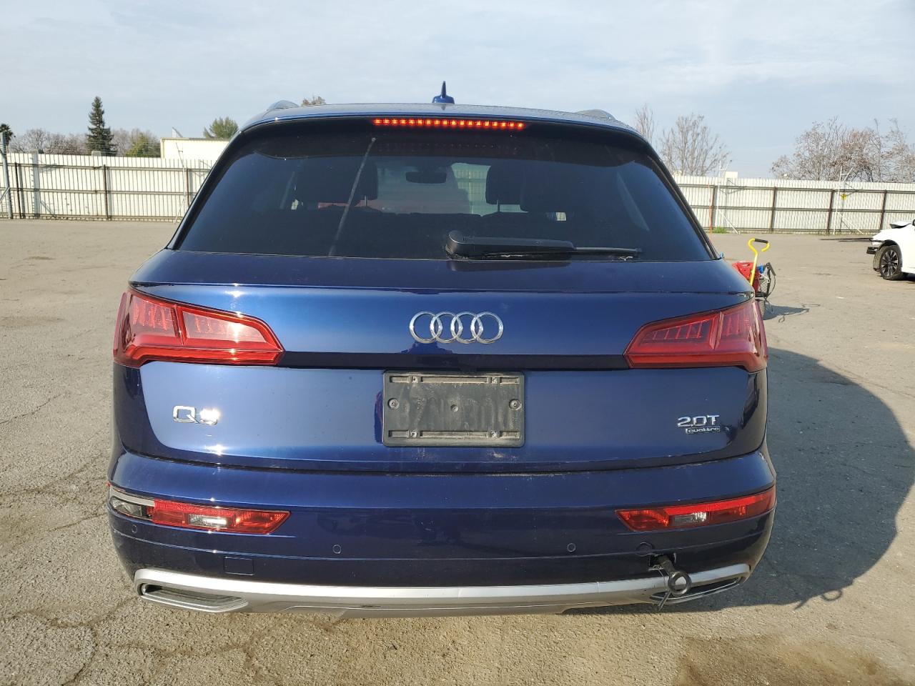 2018 Audi Q5 VIN WA1BNAFY4J2018420 Copart auction photo, side / front end damage thumbnail 6