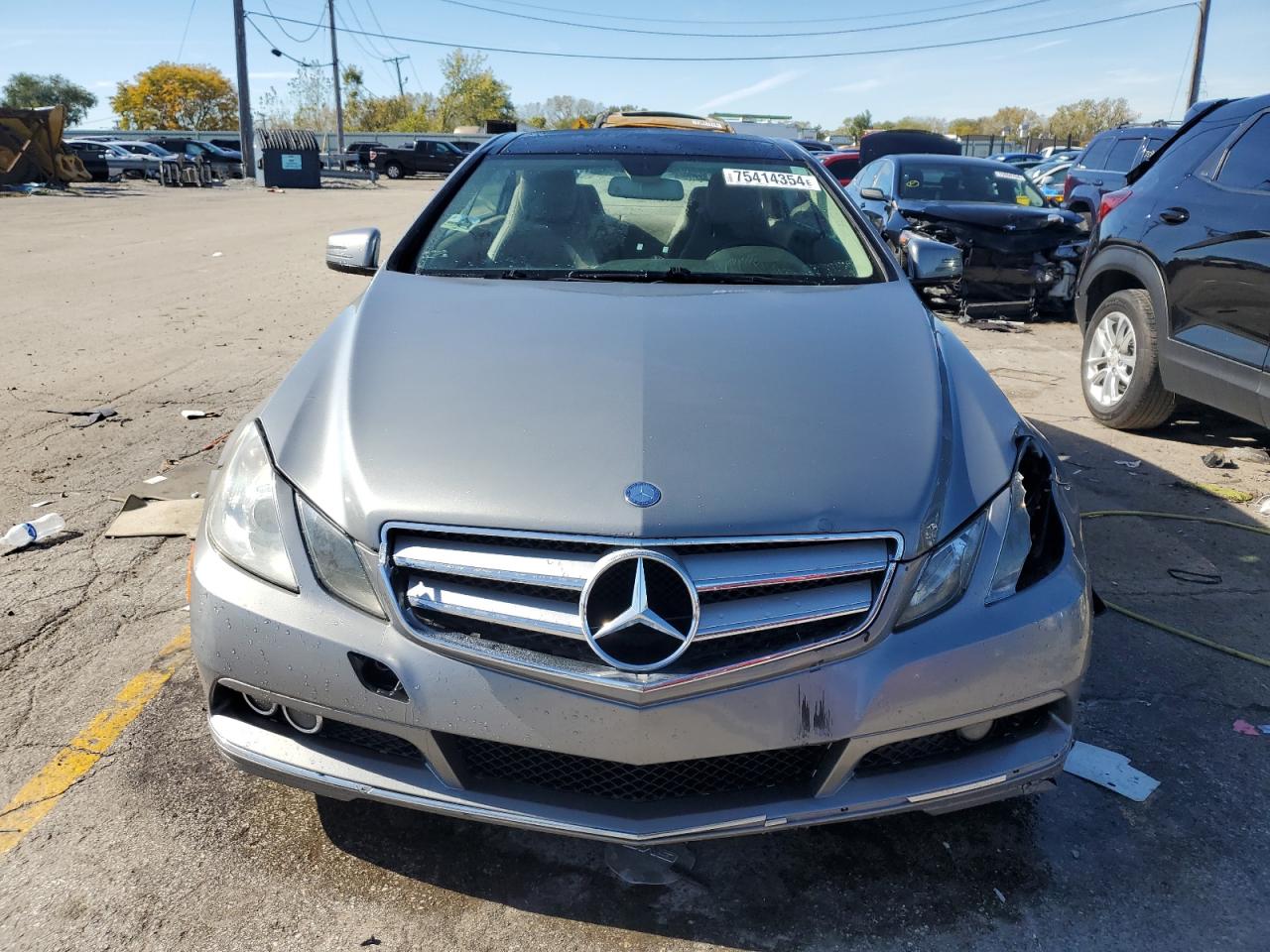 2010 Mercedes-Benz E-klasse VIN WDDKJ5GB7AF040235 Copart auction photo, front end damage thumbnail 5