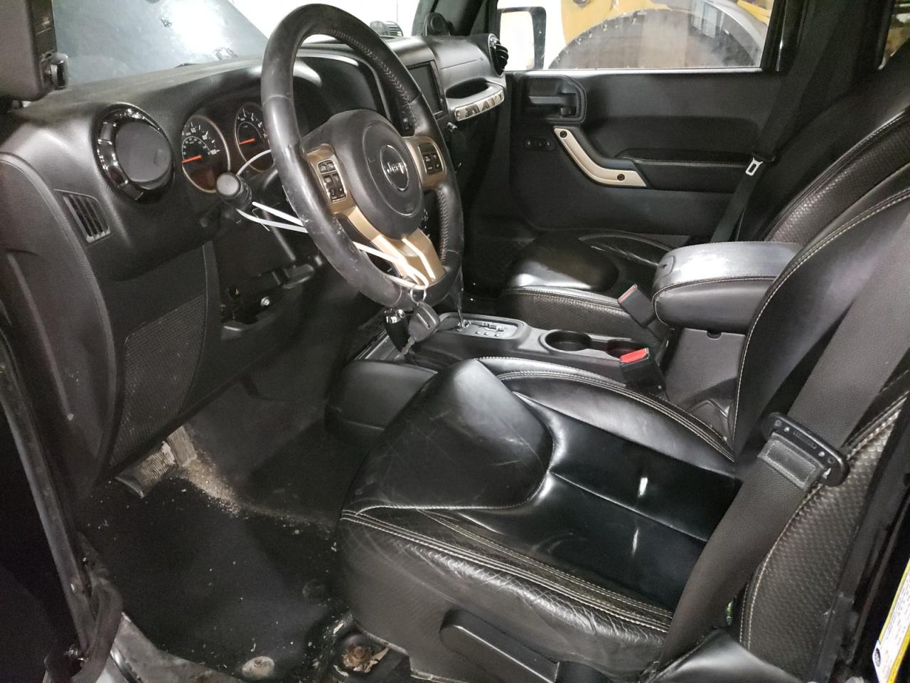 2014 Jeep Wrangler VIN 1C4HJWEG8EL184649 Copart auction photo, rear end damage thumbnail 7