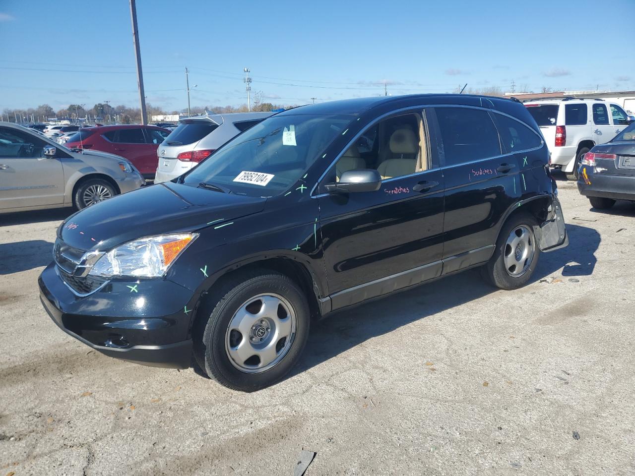 2010 Honda CR-V VIN 5J6RE4H30AL013694