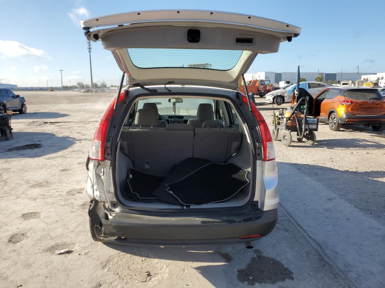 2014 Honda CR-V VIN 2HKRM3H33EH559452 Copart auction photo, rear end damage thumbnail 6