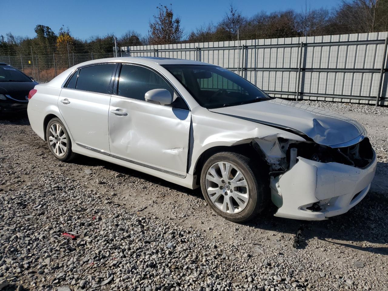 2012 Toyota Avalon VIN 4T1BK3DBXCU466382 Copart auction photo, front end / side damage thumbnail 4