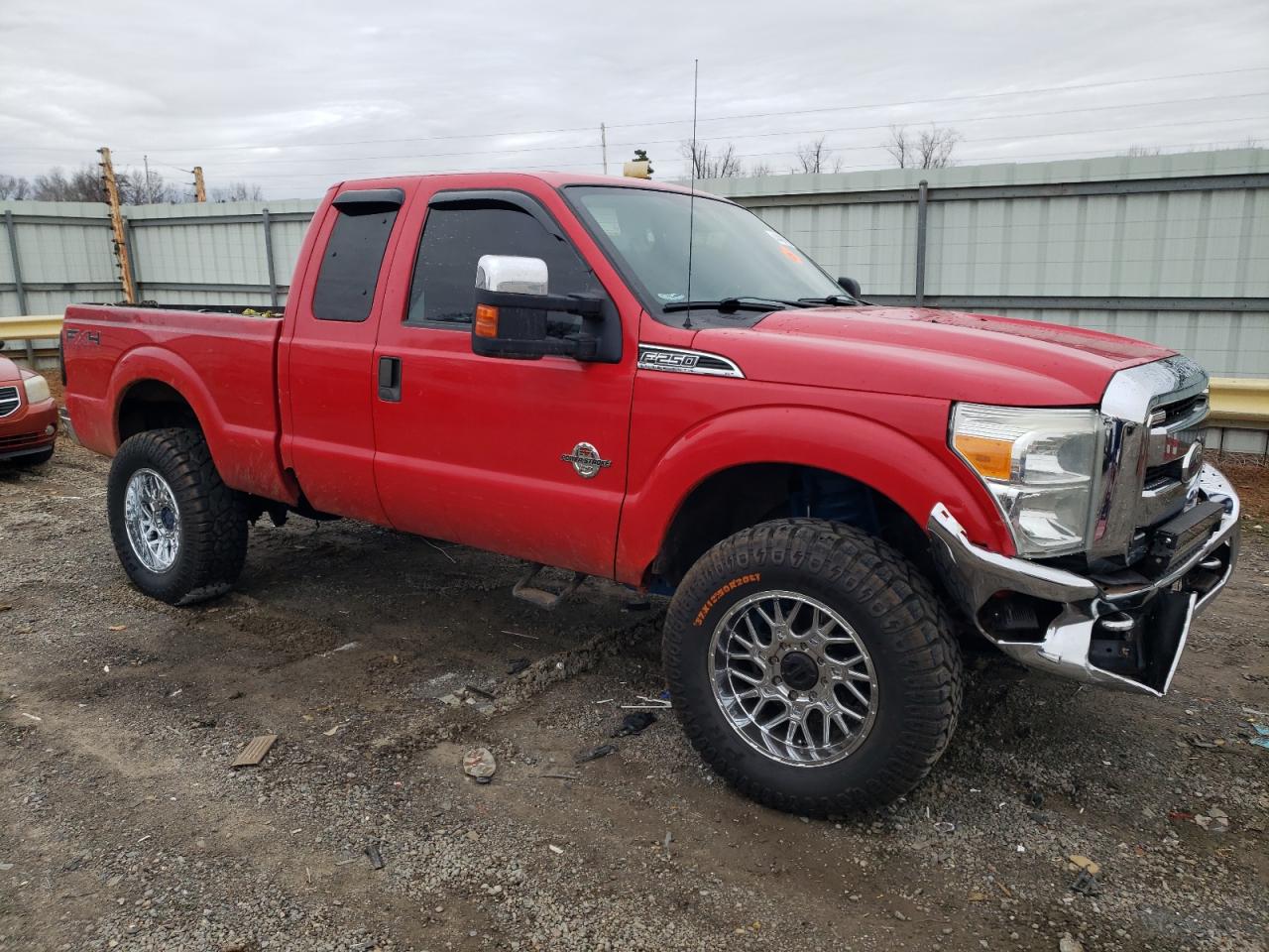 2011 Ford F250 VIN 1FT7X2BTXBEC45147 Copart auction photo, all over / mechanical damage thumbnail 4